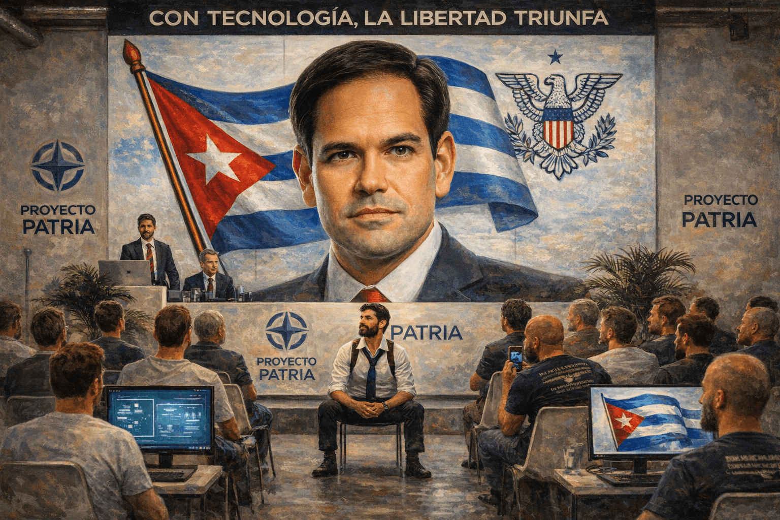 Marco Rubio — Con tecnologia, la libertad triunfa — Proyecto Patria